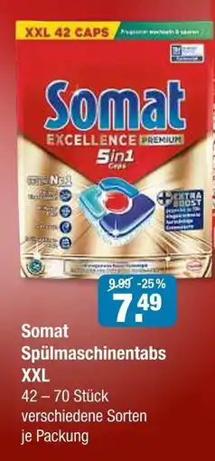 V Markt Somat spülmaschinentabs xxl Angebot