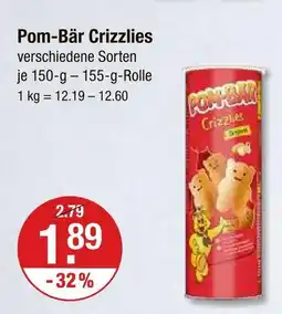 V Markt Pom-bär crizzlies Angebot