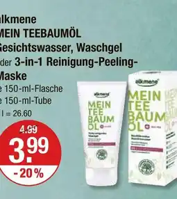 V Markt Alkmene mein teebaumöl gesichtswasser Angebot