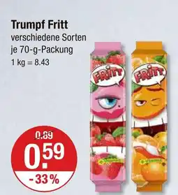 V Markt Trumpf fritt erdbeere Angebot
