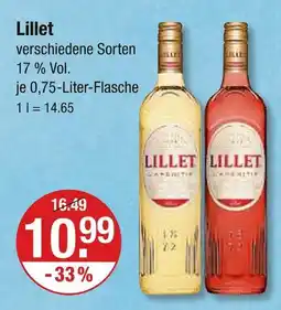 V Markt Lillet verschiedene sorten Angebot