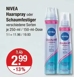 V Markt Nivea haarspray Angebot