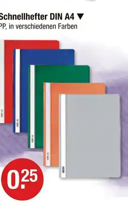 V Markt Schnellhefter din a4 Angebot