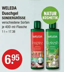 V Markt Weleda duschgel inspire Angebot
