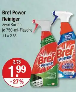 V Markt Bref power reiniger 100% aktiv fettentferner Angebot