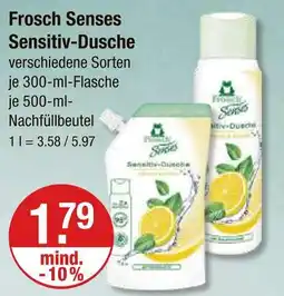 V Markt Frosch senses sensitiv-dusche Angebot