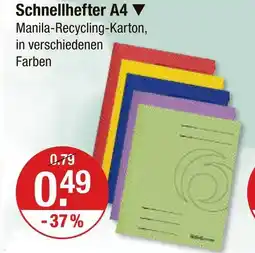 V Markt Schnellhefter a4 Angebot