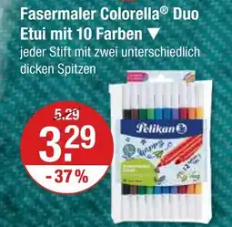 V Markt Pelikan colorella duo etui Angebot