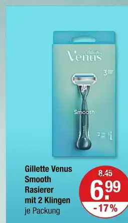 V Markt Gillette venus smooth rasierer Angebot