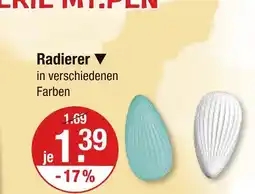 V Markt Radierer Angebot
