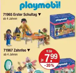 V Markt Playmobil erster schultag Angebot