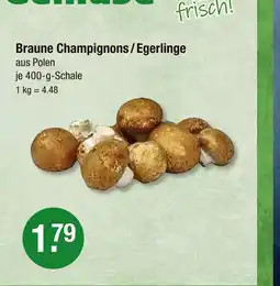 V Markt Braune champignons/egerlinge Angebot