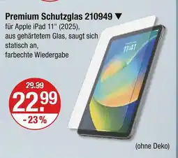 V Markt Premium schutzglas 210949 Angebot
