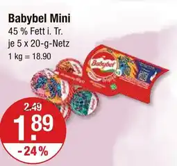 V Markt Babybel mini Angebot