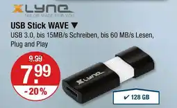 V Markt Lyne usb stick wave Angebot