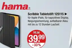 V Markt Hama scribble tabletstift 125115 Angebot