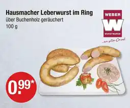 V Markt Weber wurstwaren hausmacher leberwurst im ring Angebot