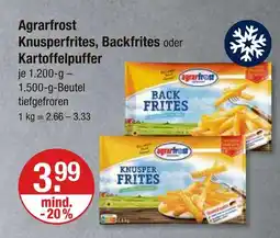 V Markt Agrarfrost knusperfrites Angebot