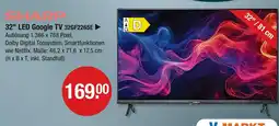 V Markt Sharp 32 led google tv 32gf2265e Angebot
