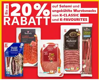 Kaufland K-favourites chorizo paprika salami Angebot