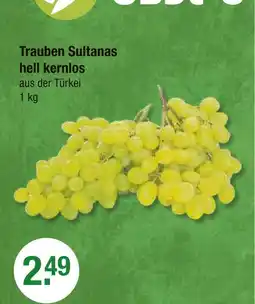 V Markt Trauben sultanas hell kernlos Angebot