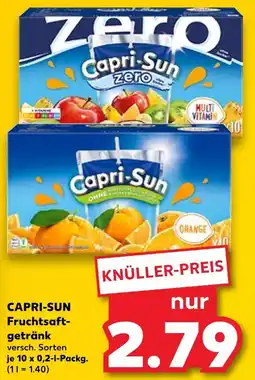 Kaufland Capri-sun zero multivitamin Angebot