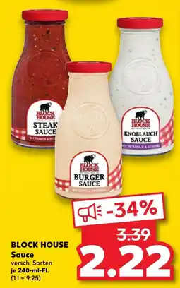 Kaufland Block house steak sauce Angebot