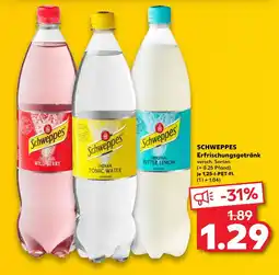 Kaufland Schweppes original wild berry Angebot