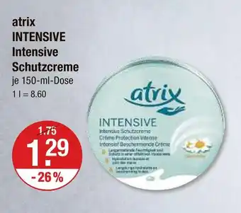 V Markt Atrix intensive schutzcreme Angebot