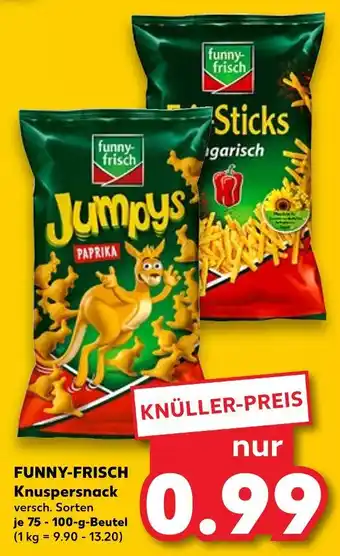 Kaufland Funny-frisch jumpys paprika Angebot