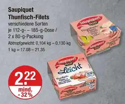 V Markt Saupiquet thunfisch-filets Angebot