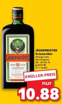 Kaufland Jägermeister kräuterlikör orange Angebot