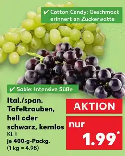 Kaufland Cotton candy tafeltrauben Angebot