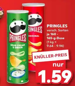Kaufland Pringles sour cream & onion Angebot