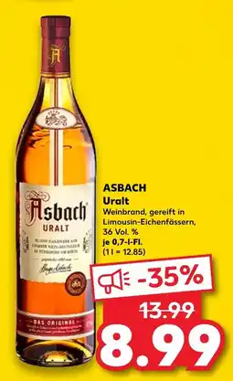 Kaufland Asbach uralt Angebot