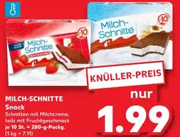 Kaufland Milch-schnitte erdbeere Angebot