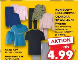 Kaufland Kuniboo pyjama kinder Angebot