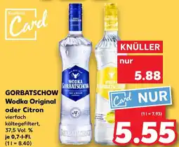 Kaufland Gorbatschow wodka original Angebot