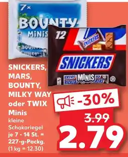 Kaufland Snickers minis Angebot