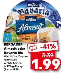 Kaufland Bergader almzeit Angebot