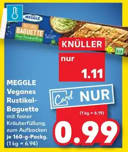 Kaufland Meggle veganes rustikal-baguette Angebot