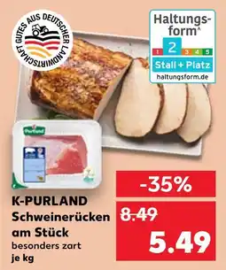 Kaufland K-purland schweinerücken am stück Angebot