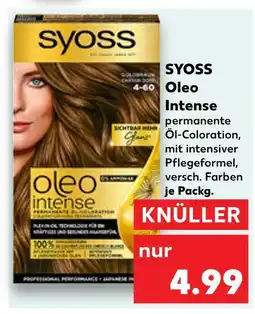 Kaufland Syoss oleo intense permanente öl-coloration Angebot