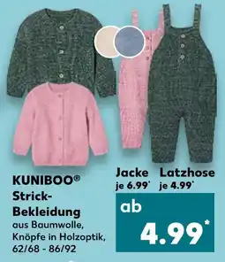 Kaufland Kuniboo strick-bekleidung jacke Angebot
