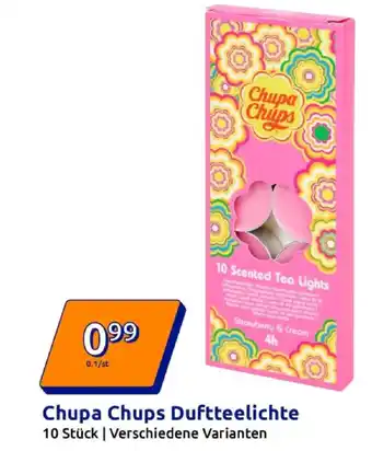 Action Chupa chups duftteelichte Angebot