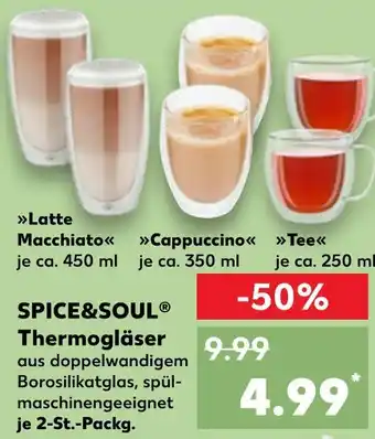 Kaufland Spice&soul thermogläser latte macchiato Angebot