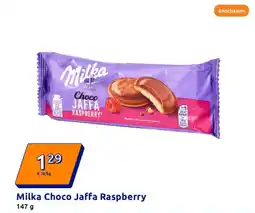Action Milka choco jaffa raspberry Angebot