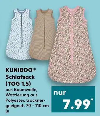 Kaufland Kuniboo schlafsack (tog 1,5) Angebot
