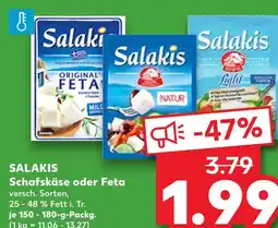 Kaufland Salakis original feta Angebot