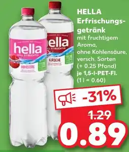 Kaufland Hella erfrischungsgetränk himbeere Angebot